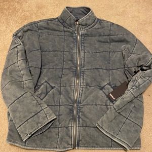 Quilted jacket oversized